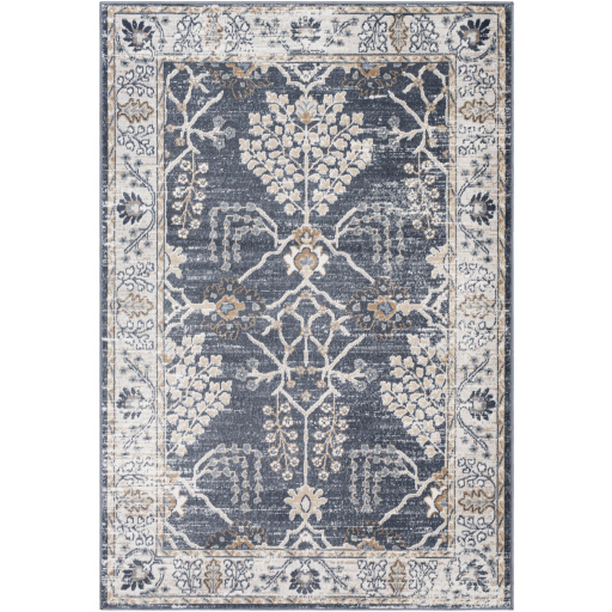 SRZ2310-527 5 ft. 2 in. x 7 ft. St tropez Machine Woven Rectangle Rug - Multi Color