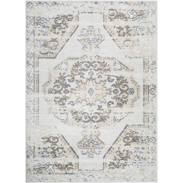 SRZ2316-527 5 ft. 2 in. x 7 ft. St tropez Machine Woven Rectangle Rug - Multi Color