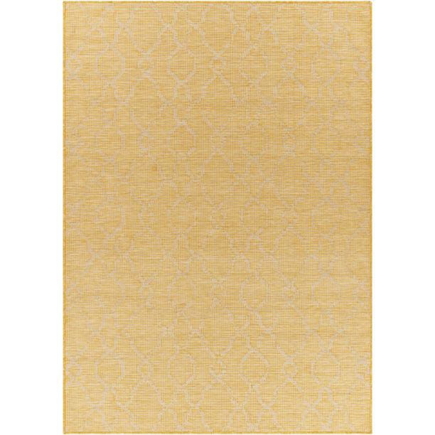 PSA2336-537 5 ft. 1 in. x 7 ft. Pasadena Machine Woven Rectangle Rug - Saffron