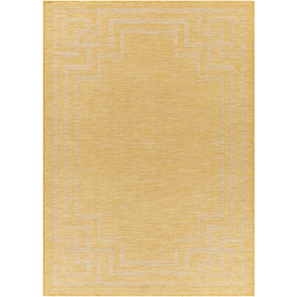PSA2354-537 5 ft. 1 in. x 7 ft. Pasadena Machine Woven Rectangle Rug - Saffron