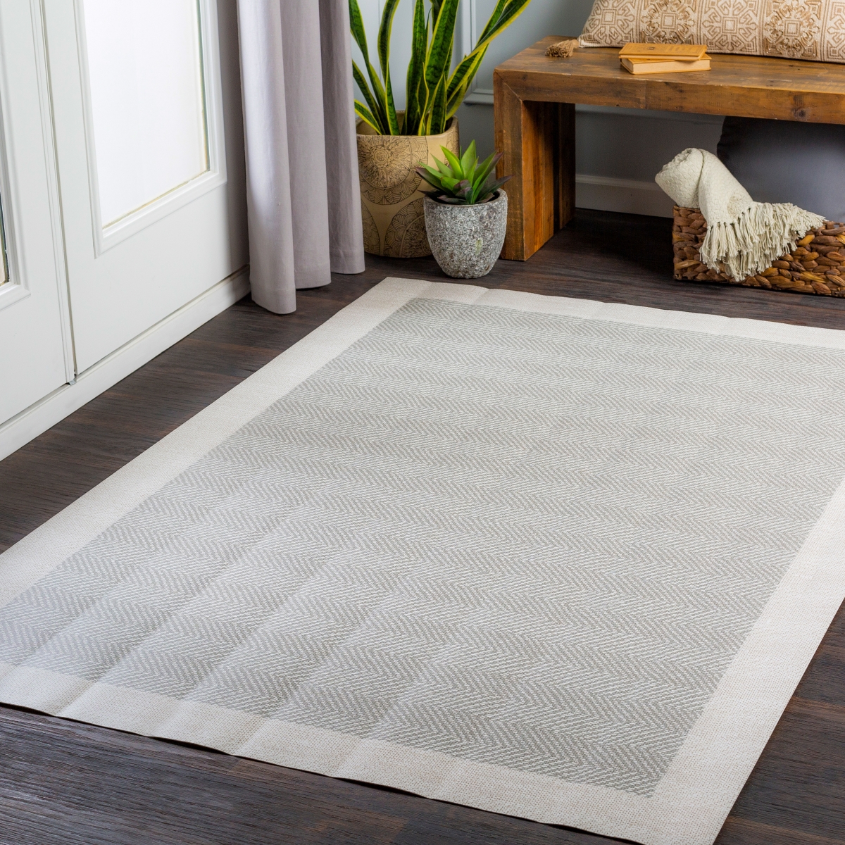 VNL2315-23 2 ft. 6 in. x 8 ft. Vinilo Machine Woven Rectangle Rug
