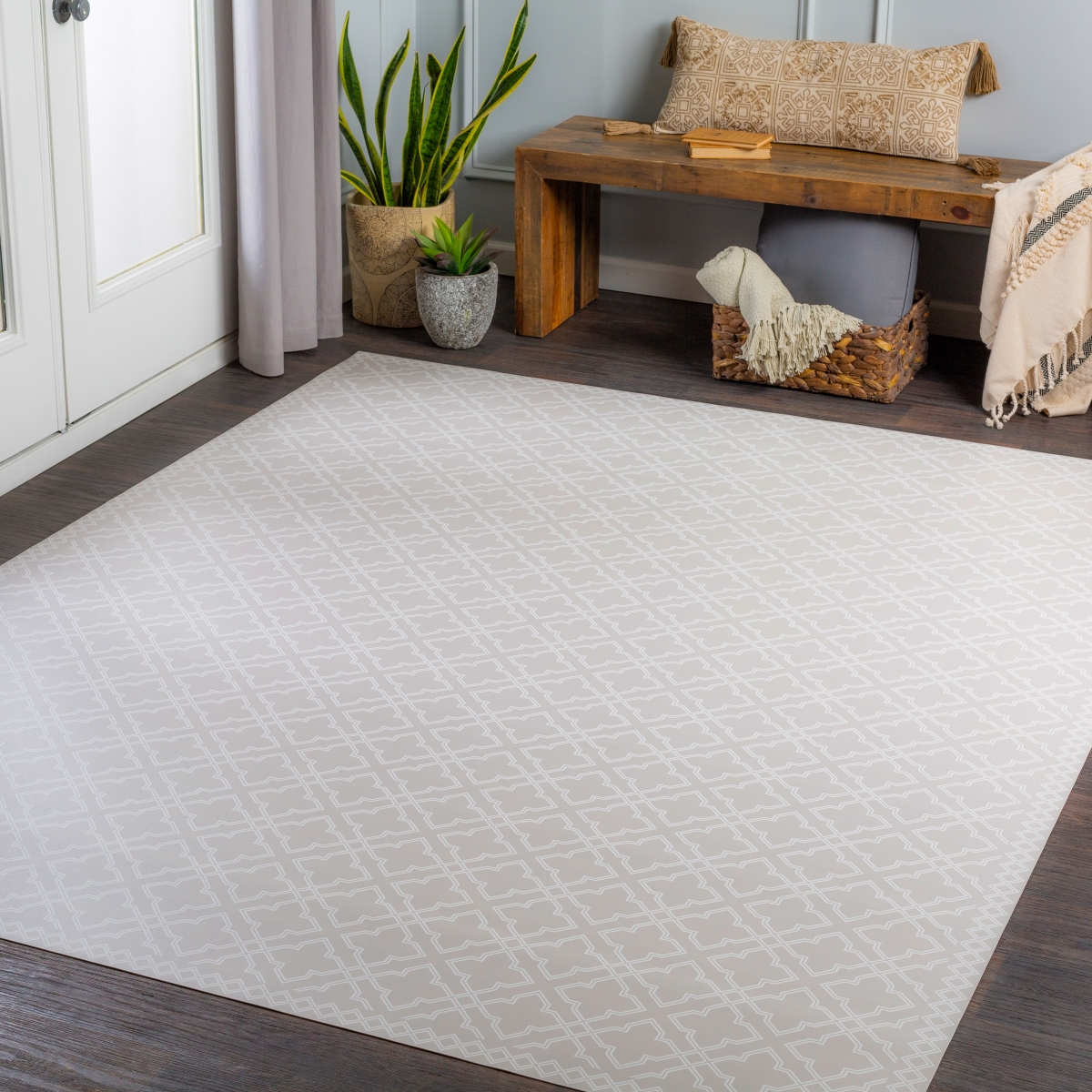 VNL2316-23 2 ft. 6 in. x 8 ft. Vinilo Machine Woven Rectangle Rug