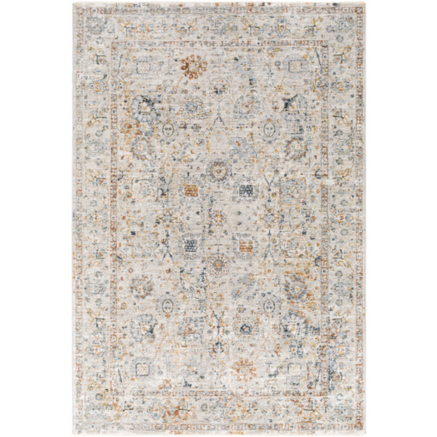 LAA2317-1014 10 x 14 ft. Laila Machine Woven Rectangle Rug - Multi Color