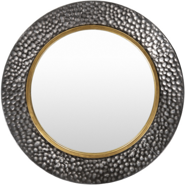 TEV001-2424 24 x 24 in. Trevin Mirror - Silver