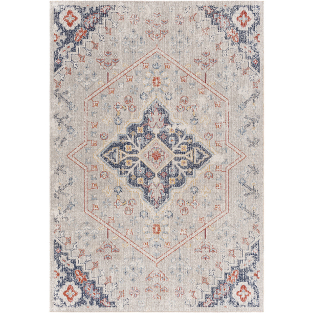 HTB2310-537 5 ft. 3 in. x 7 ft. Huntington Beach Machine Woven Rectangle Rug