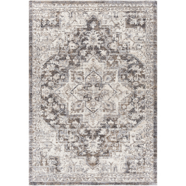 TUS2318-4357 4 ft. 3 in. x 5 ft. 7 in. Tuscany Machine Woven Rectangle Rug - Multi Color