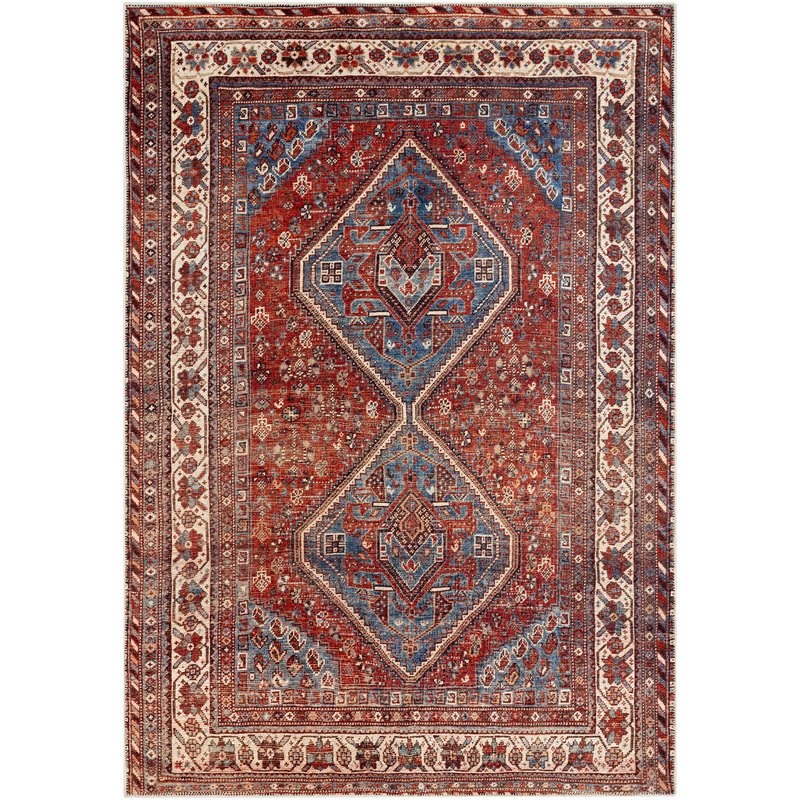 AML2332-27710 2 ft. 7 in. x 7 ft. 10 in. Amelie Machine Woven Runner Rug, Multi Color