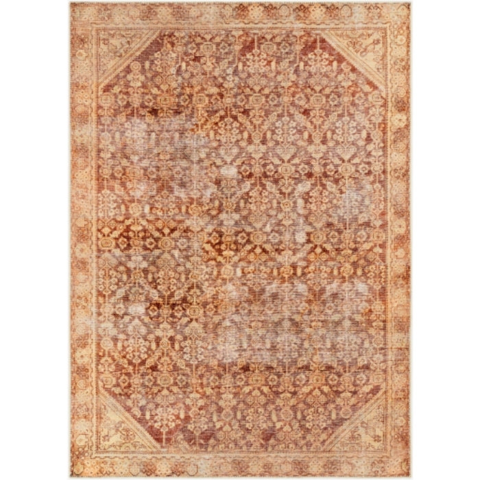 AML2345-679 6 ft. 7 in. x 9 ft. Amelie Machine Woven Rug, Multi Color