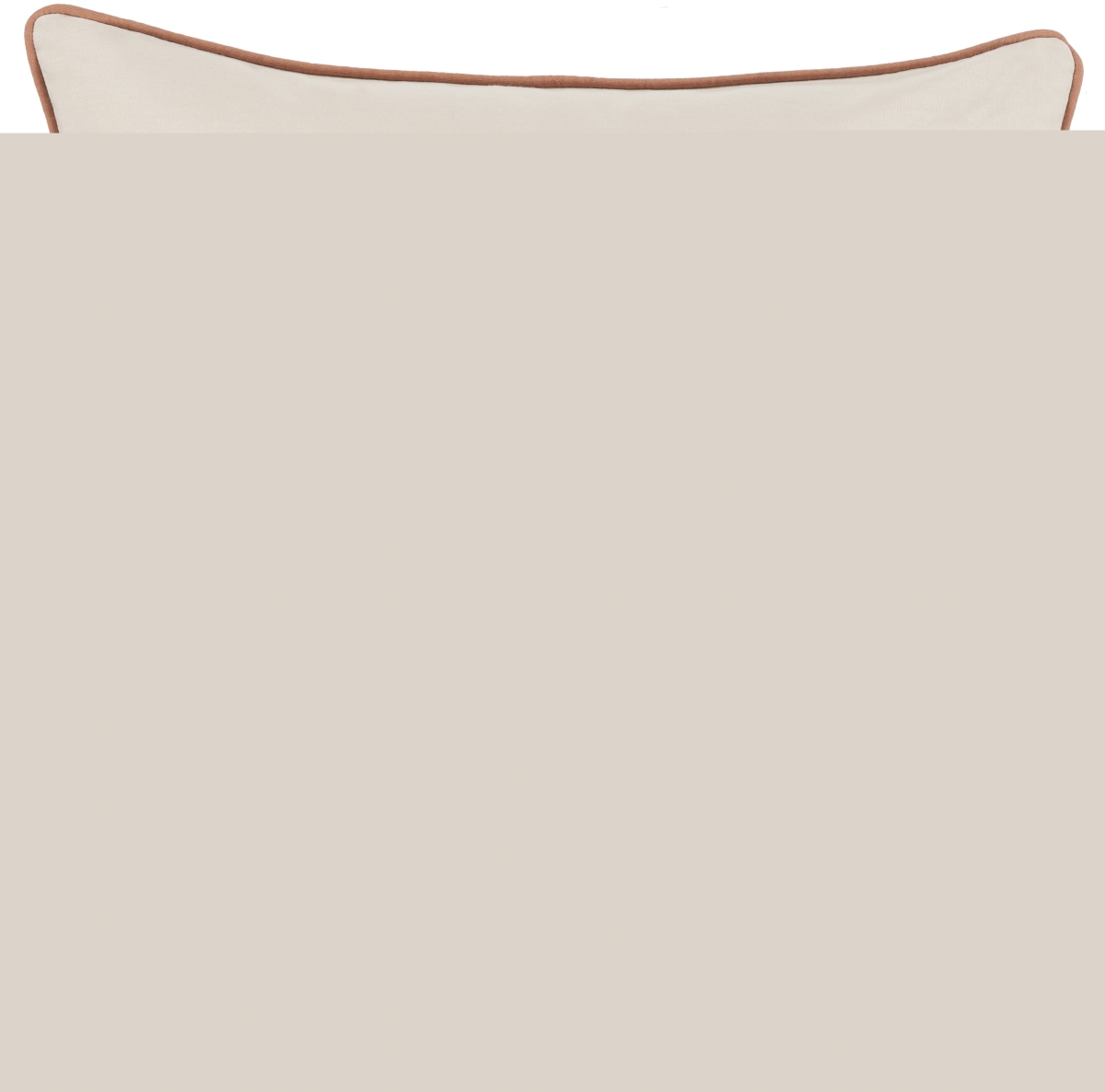 BKB009-2222P 22 x 22 in. Big Kid Blocks Pillow Kit, Brown & Beige