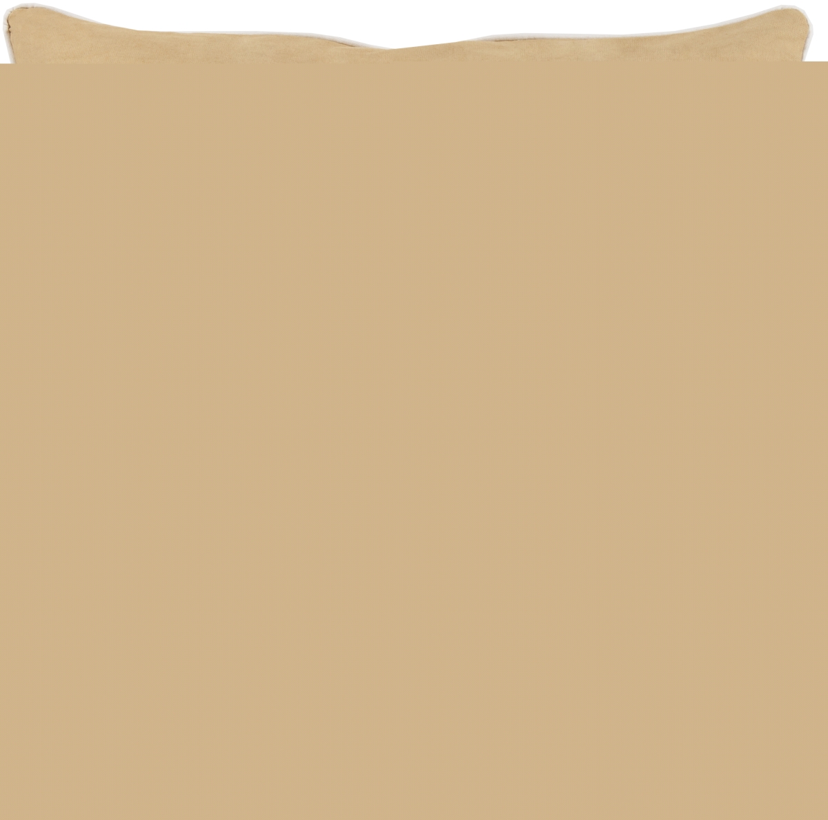 BKB011-1818D 18 x 18 in. Big Kid Blocks Pillow Kit, Off-White & Mustard