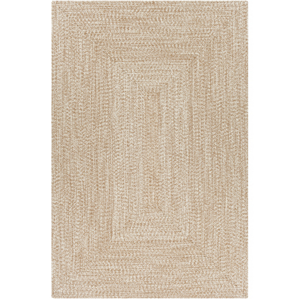 CPK2300-1013 10 x 13 ft. Chesapeake Bay Machine Woven Rectangle Rug - Camel & Cream
