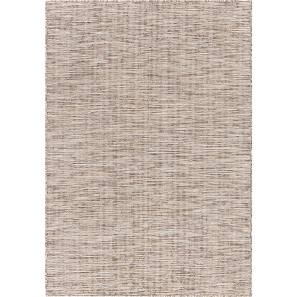 PSA2373-274 2 ft. 6 in. x 4 ft. Pasadena Machine Woven Rectangle Rug - Dark Brown, Tan & Cream