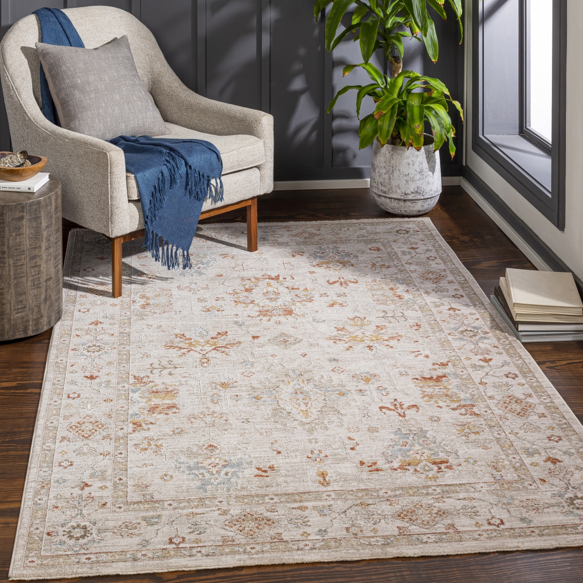 AVT2311-23 2 x 3 ft. Avant Garde Rectangle Area Rug, Multi Color