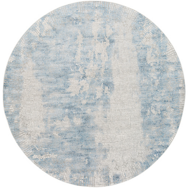 AIS2301-67RD 6 ft. 7 in. Aisha Machine Woven Round Rug - Multi Color