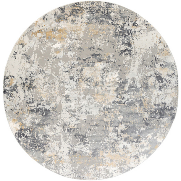 AIS2303-53RD 5 ft. 3 in. Aisha Machine Woven Round Rug - Multi Color