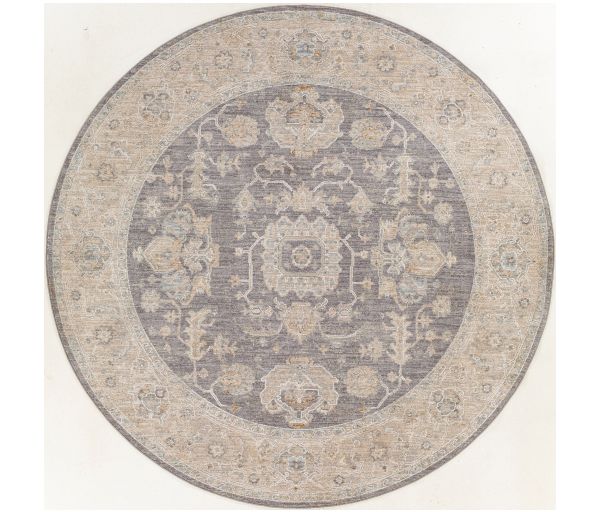 AVT2303-67RD 6 ft. 7 in. Avant Garde Machine Woven Round Rug - Multi Color