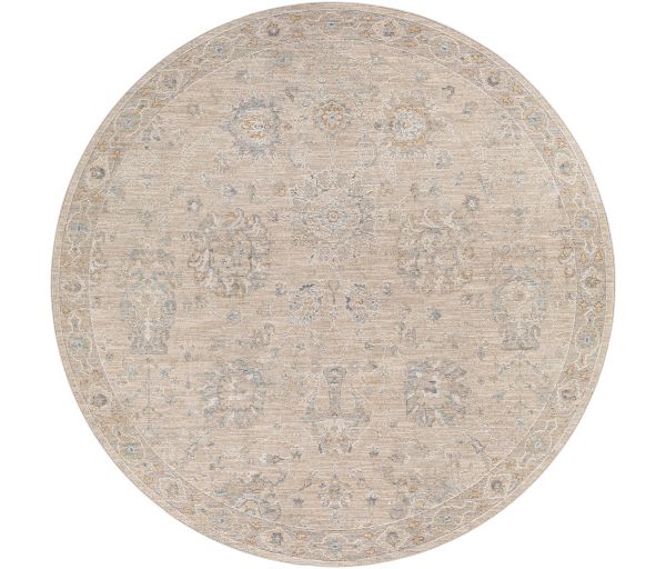 AVT2307-67RD 6 ft. 7 in. Avant Garde Machine Woven Round Rug - Multi Color