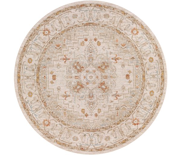 AVT2313-53RD 5 ft. 3 in. Avant Garde Machine Woven Round Rug - Multi Color