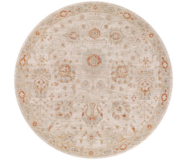 AVT2323-67RD 6 ft. 7 in. Avant Garde Machine Woven Round Rug - Multi Color