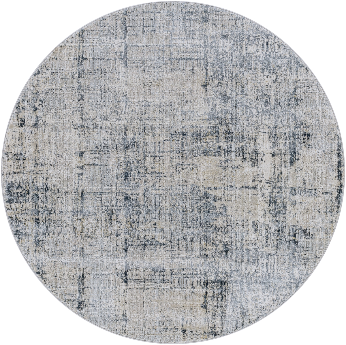 BWK2300-710RD 7 ft. 10 in. Brunswick Machine Woven Round Rug, Multi Color