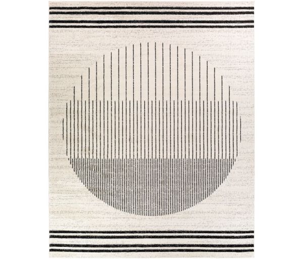 PSS2315-53SQ 5 ft. 3 in. Pisa Machine Woven Square Rug - Multi Color