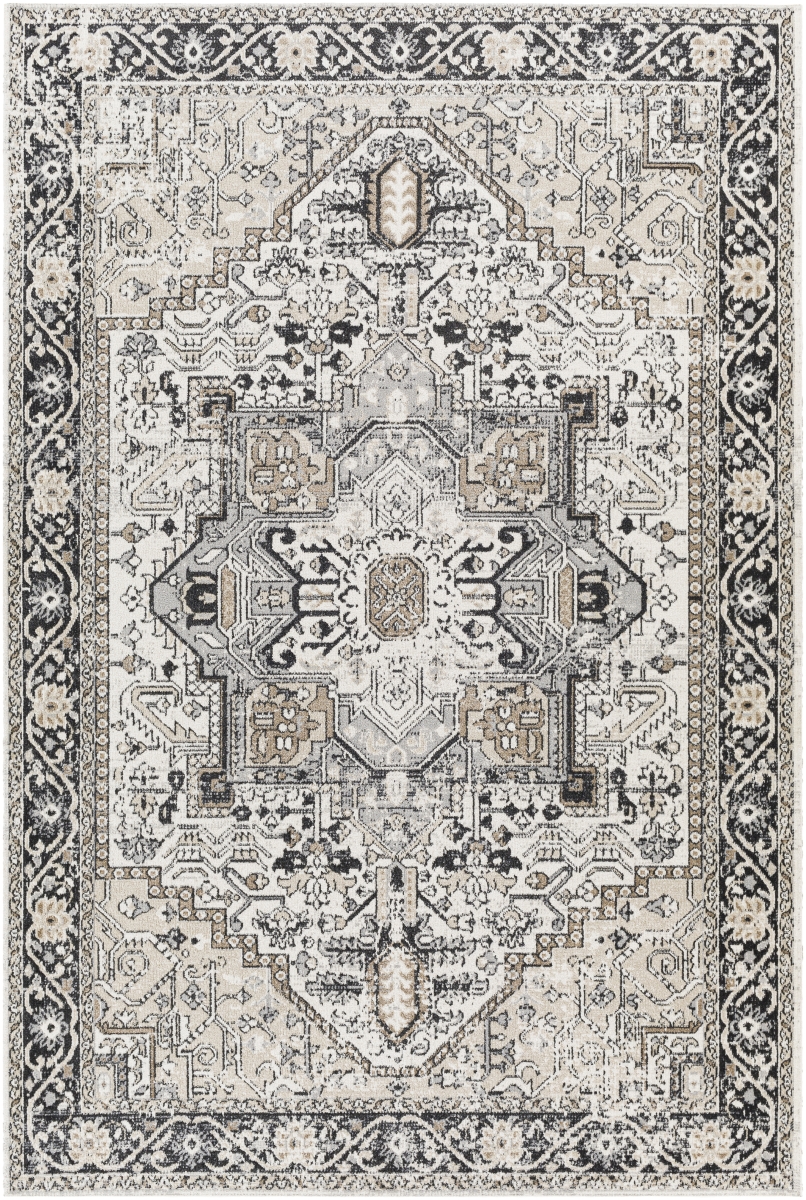 LVR2322-679 6 ft. 7 in. x 9 ft. Lavadora Machine Woven Area Rug