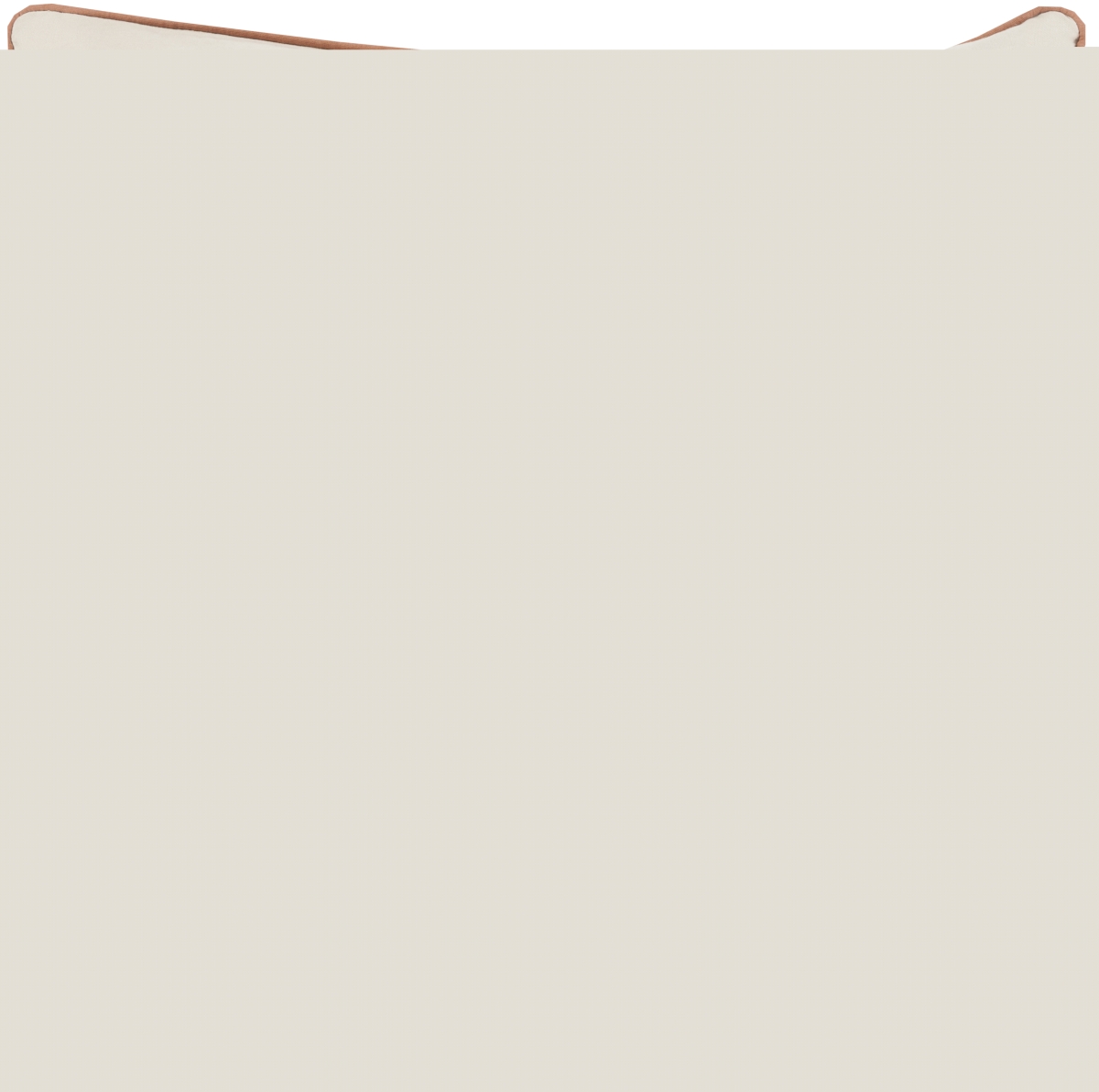 BKB016-2222D 22 x 22 in. Big Kid Blocks Pillow Kit, Brown & Beige
