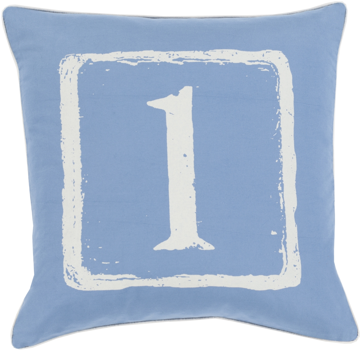 BKB038-2020D 20 x 20 in. Big Kid Blocks Pillow Kit, Blue & Oatmeal