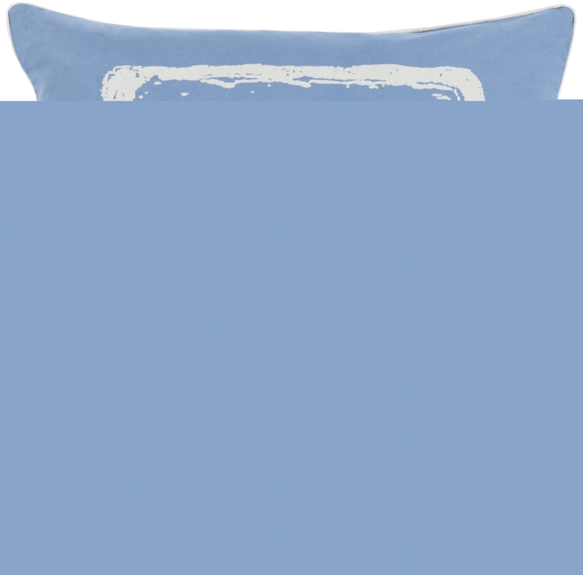 BKB045-2020P 20 x 20 in. Big Kid Blocks Pillow Kit, Oatmeal & Blue