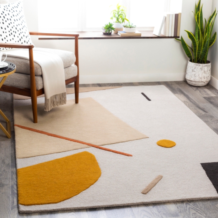 EMM2300-810 8 x 10 ft. Emma Hand Tufted Rug, Multi Color