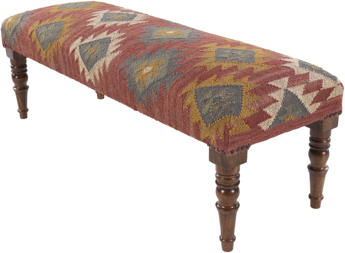 Picture of Surya PAJ-002 18 x 48 x 16 in. Panja PAJ-002 Furniture Piece Upholstered Bench