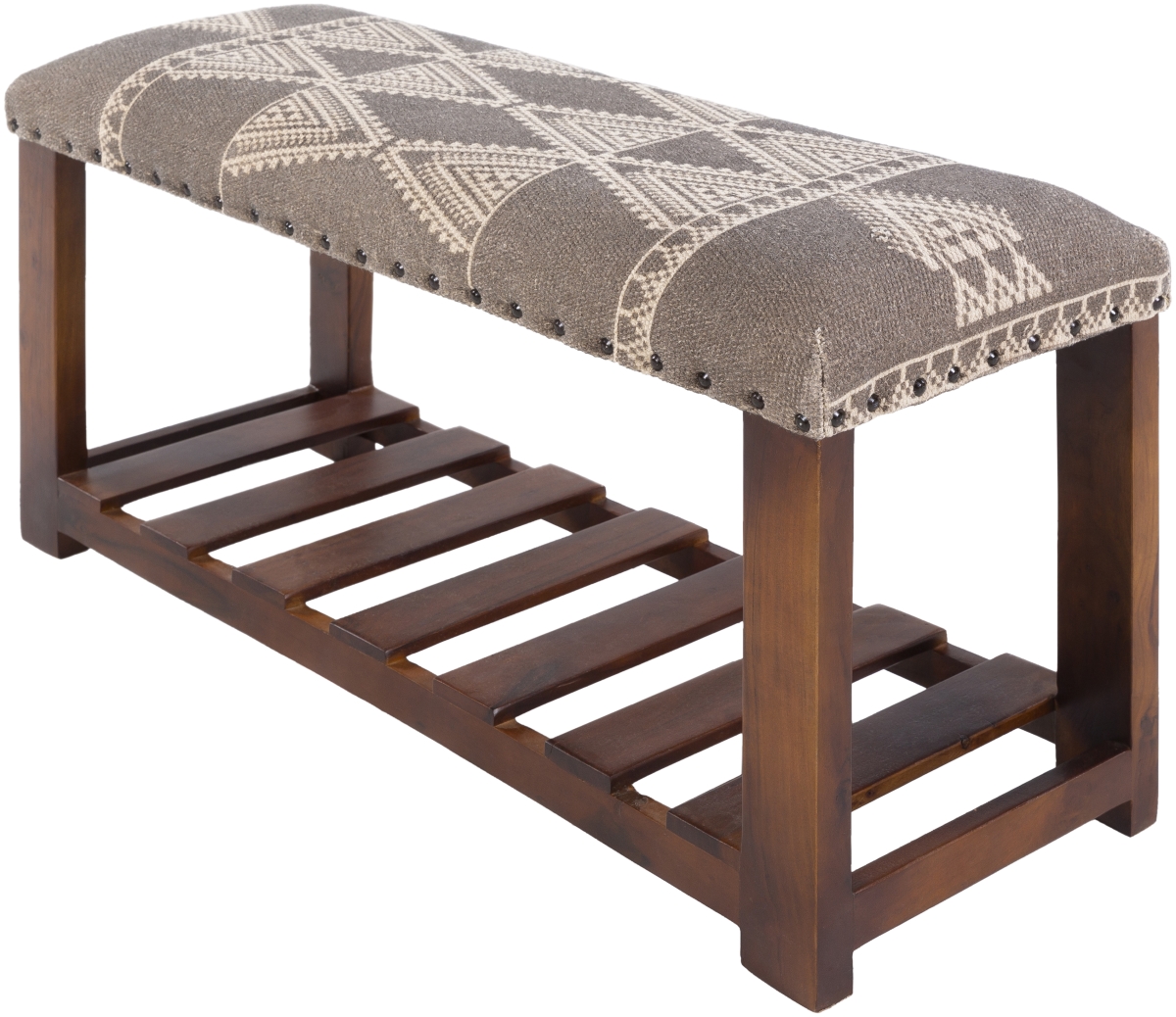 Picture of Surya RAM-002 16 x 34 x 12 in. Asmara RAM-002 Furniture Piece Upholstered Bench