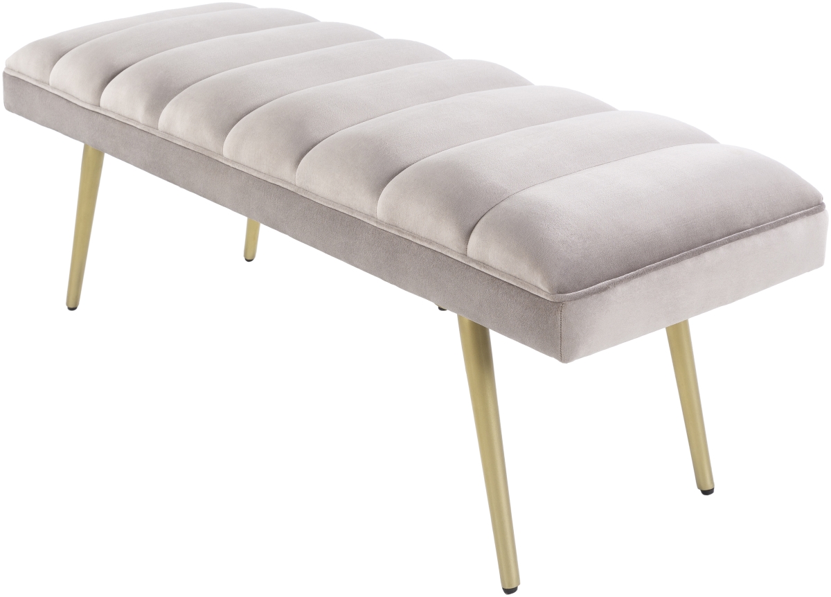 Picture of Surya RON-002 18 x 48 x 16 in. Roxeanne Bench&#44; Taupe