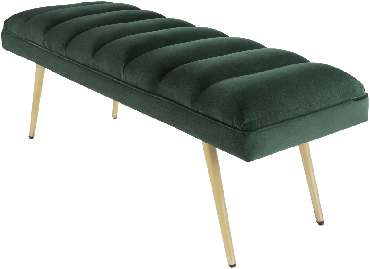 Picture of Surya RON-003 18 x 48 x 16 in. Roxeanne RON-003 Furniture Piece Upholstered Bench
