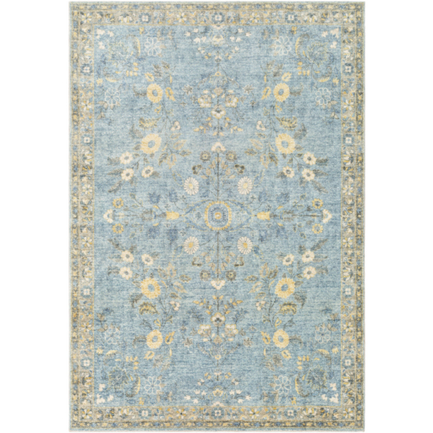 ERN2311-264 2 ft. 6 in. x 4 ft. Erin Machine Woven Rectangle Rug - Multi Color