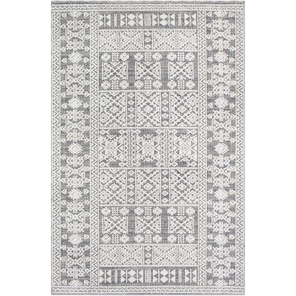 RIA2305-81012 8 ft. 10 in. x 12 ft. Ariana Machine Woven Rectangle Rug - Multi Color