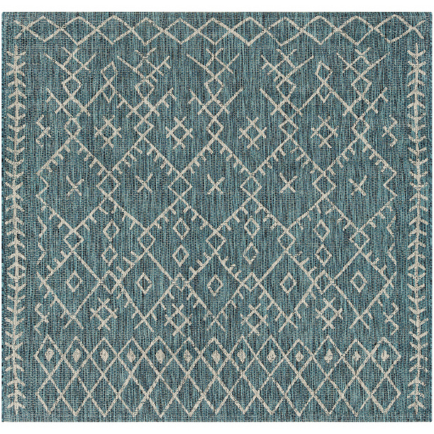 EAG2330-67SQ 6 ft. 7 in. Eagean Machine Woven Square Rug - Multi Color