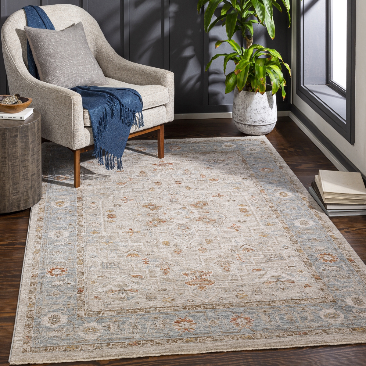 AVT2316-23 2 x 3 ft. Avant Garde Rectangle Area Rug, Multi Color