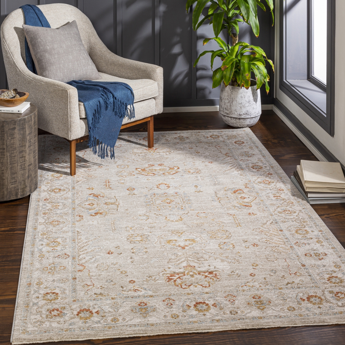 AVT2319-23 2 x 3 ft. Avant Garde Rectangle Area Rug, Multi Color