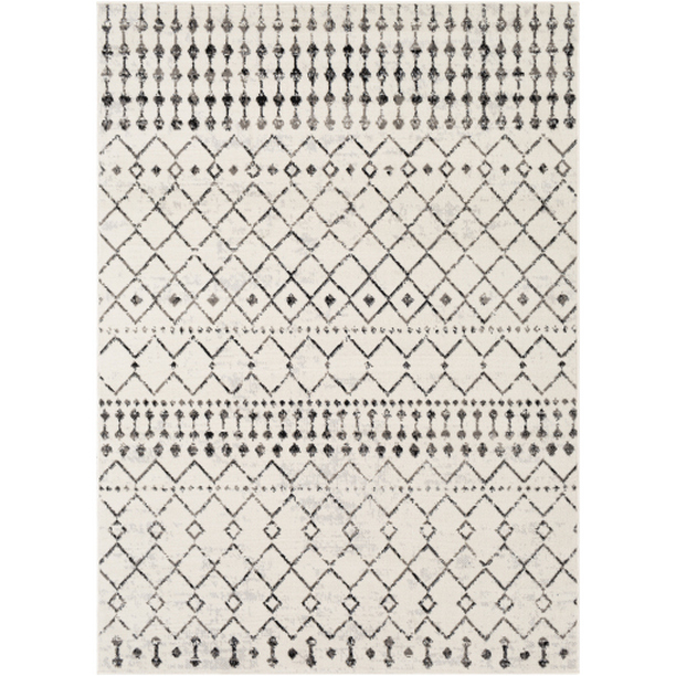 PSS2300-57 5 x 7 ft. Pisa Machine Woven Rectangle Rug - Multi Color