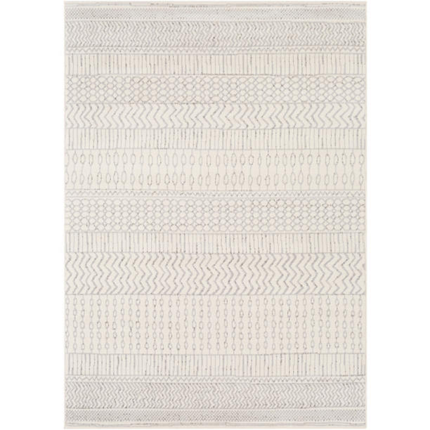 PSS2301-71010 7 ft. 10 in. x 10 ft. Pisa Machine Woven Rectangle Rug - Multi Color
