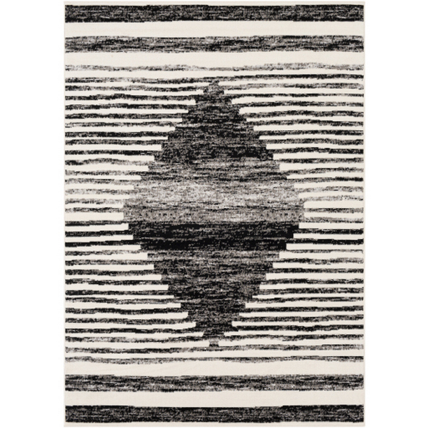 PSS2312-57 5 x 7 ft. Pisa Machine Woven Rectangle Rug - Multi Color
