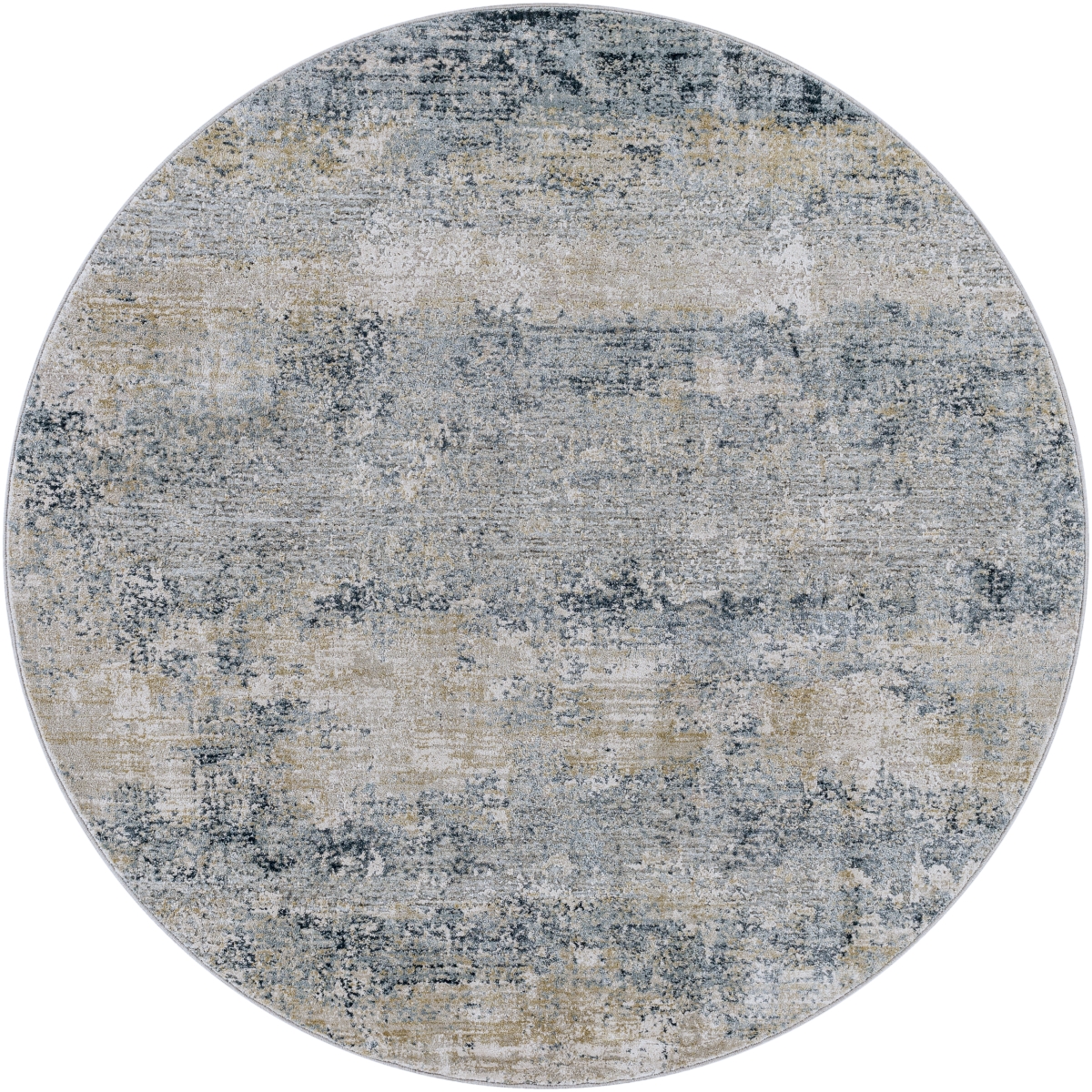 BWK2304-710RD 7 ft. 10 in. Brunswick Machine Woven Round Rug, Multi Color