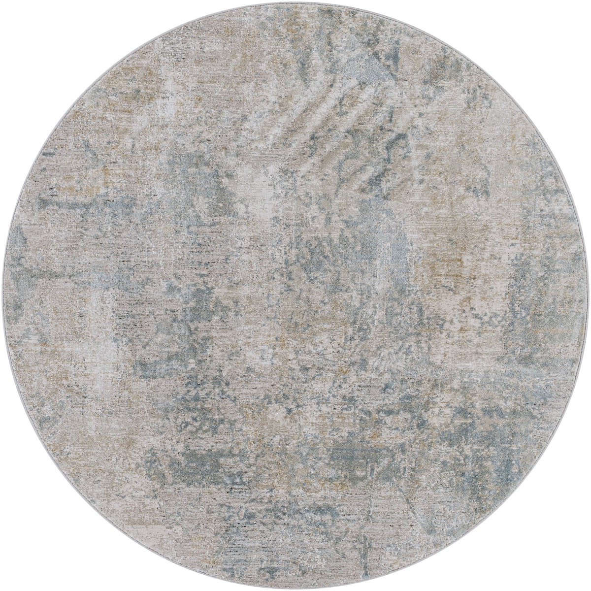 BWK2307-710RD Brunswick BWK-2307 7 ft. 10 in. x 7 ft. 10 in. Machine Woven Round Rug - Multi Color