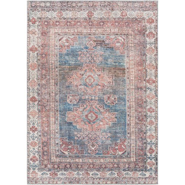 CLN2305-679 6 ft. 7 in. x 9 ft. Colin Machine Woven Rectangle Rug