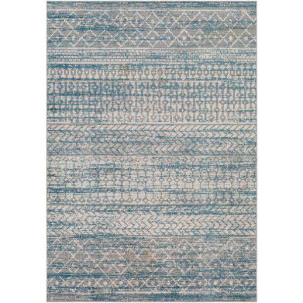 LVR2344-537 5 ft. 3 in. x 7 ft. Lavadora Machine Woven Rectangle Area Rug
