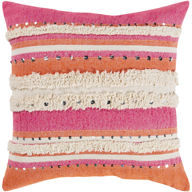 TMA002-2020P 20 x 20 in. Temara Woven Pillow Kit - Multi Color