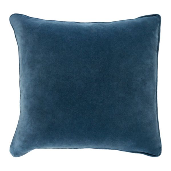 SAFF7195-2020D 20 x 20 in. Safflower Pillow Kit with Down-Filling, Navy