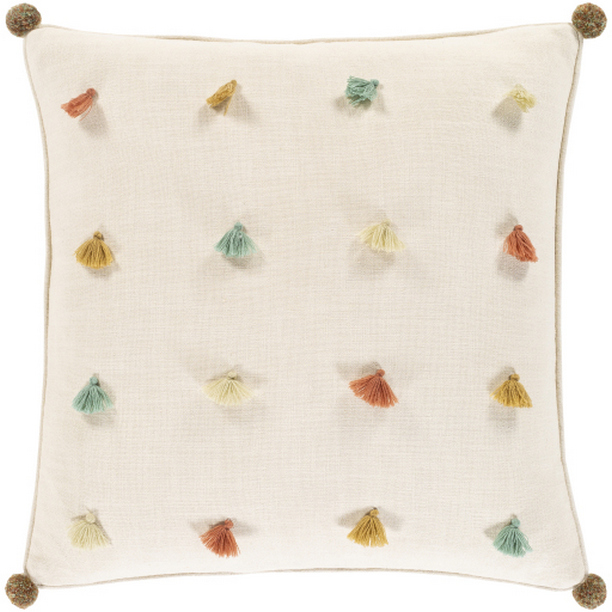 BRB001-1818P 18 x 18 in. Byron Bay Woven Pillow Kit - Multi Color -  Livabliss