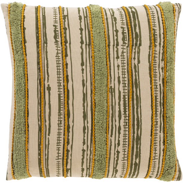 TZN003-1818P 18 x 18 in. Tanzania Woven Pillow Kit - Multi Color -  Livabliss